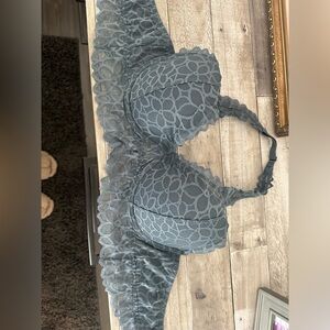 Grey Lace Bralette